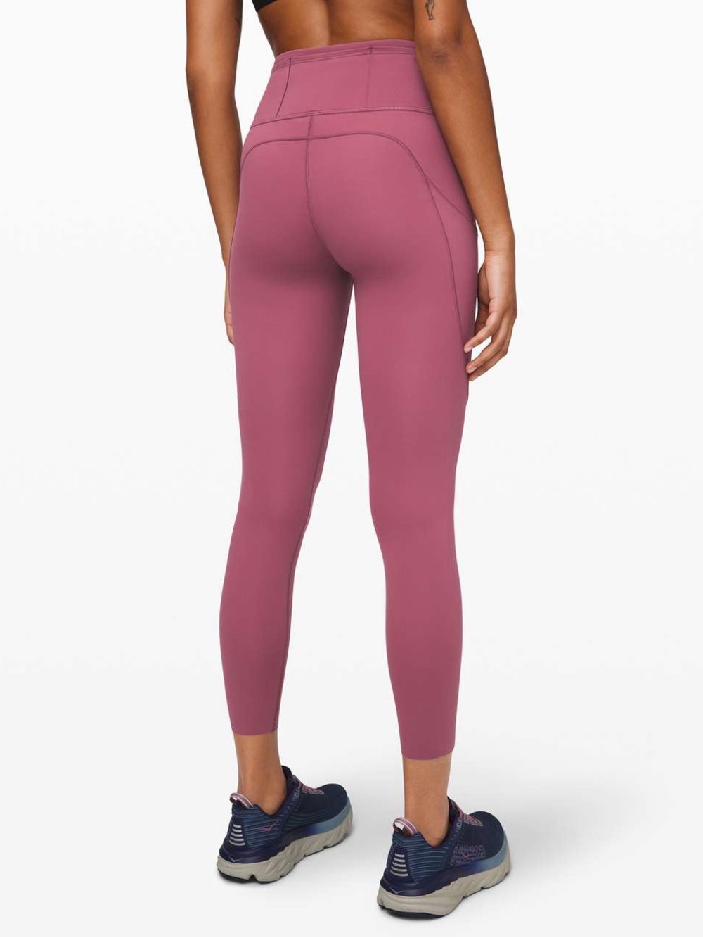 Lululemon Fast and Free Tight II 25" *Non-Reflective Nulux in Plumful